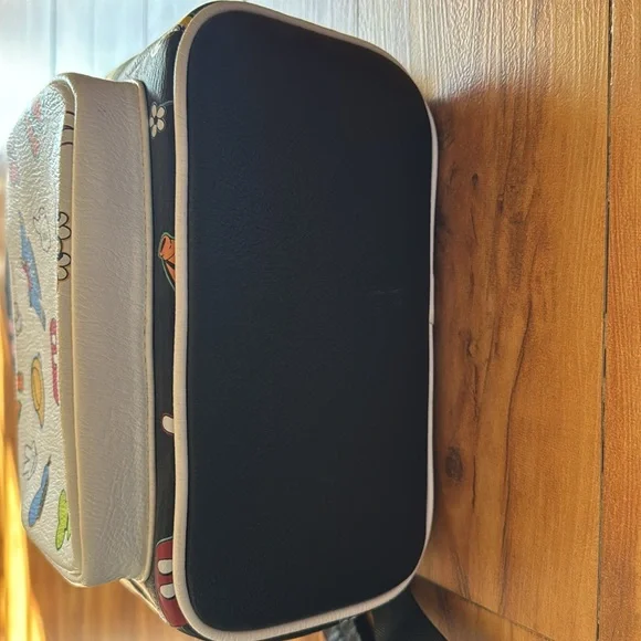 DISNEY Loungefly Faux Leather Mini Backpack - Picture 6 of 7